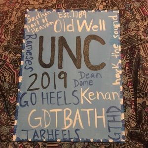 UNC handmade canvas